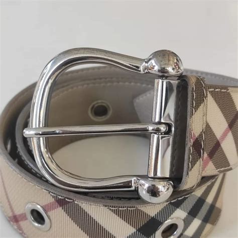 cintura burberry london check